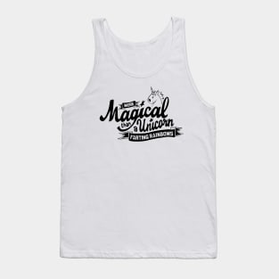 Unicorn Magic - Black Tank Top